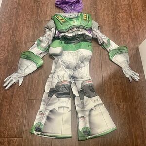Disney Buzz Lightyear Costume - Green, White, and Purple Size 4